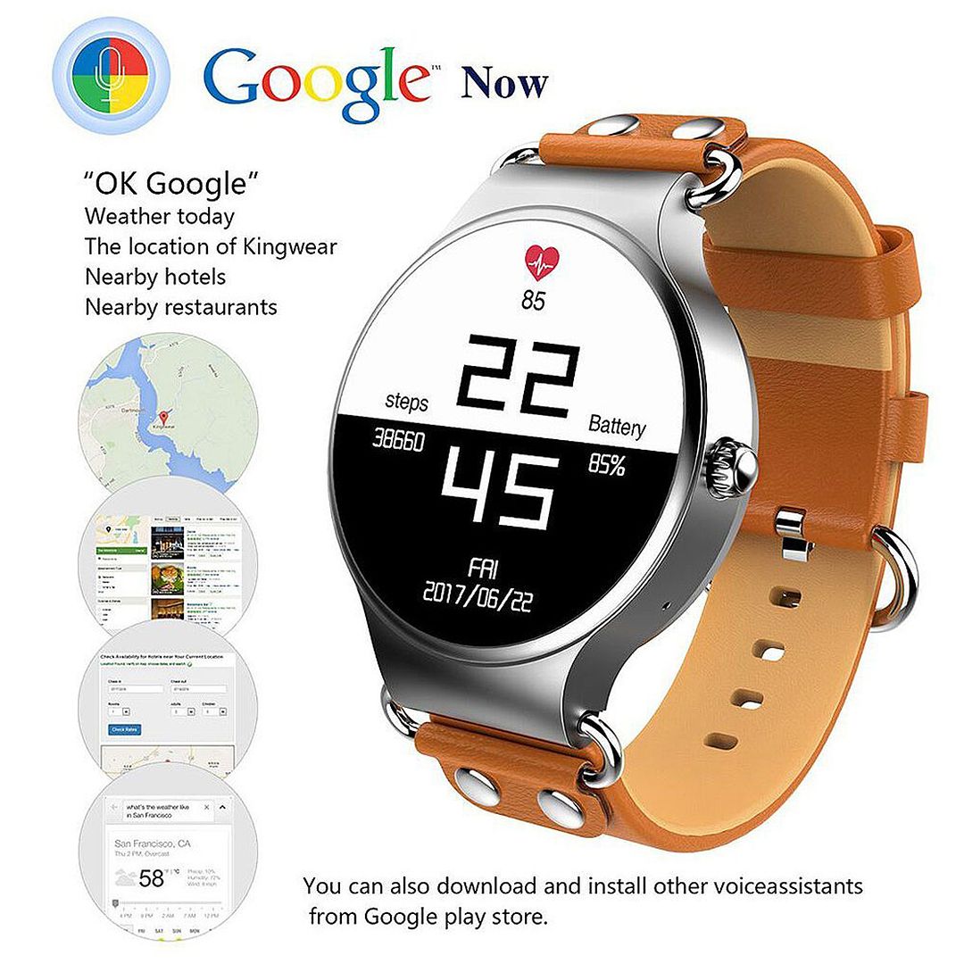 GPS Smart Watch Bluetooth Heart Rate Fitness Tracker for LG G3 G4 G5 G6